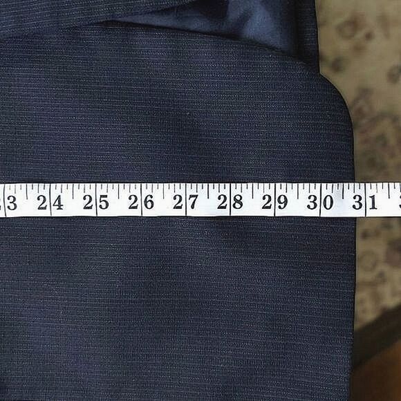 Pronto-Uomo navy pinstripe sport coat - Picture 9 of 10